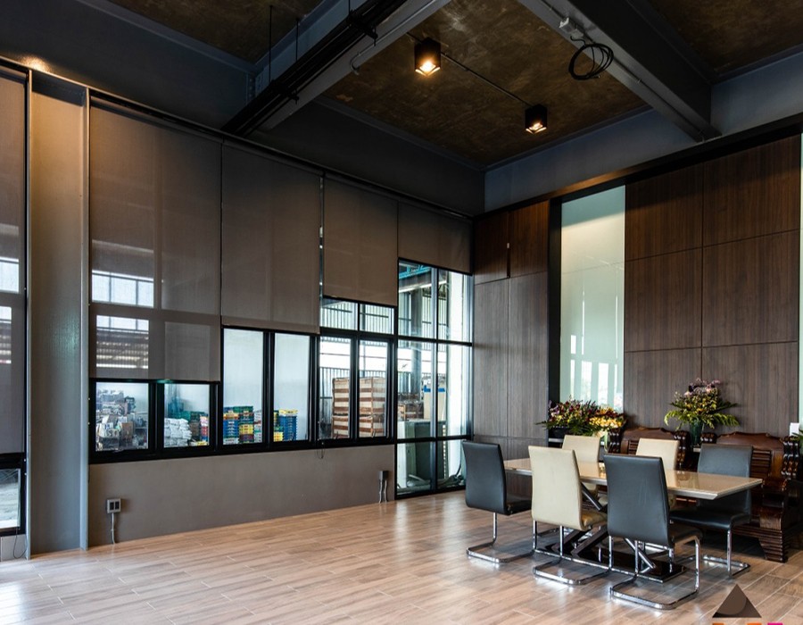 ม่านม้วนกันแดดภายใน-(Roller-Blind-System)