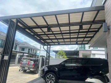 โครงสร้างหลังคาจอดรถ1