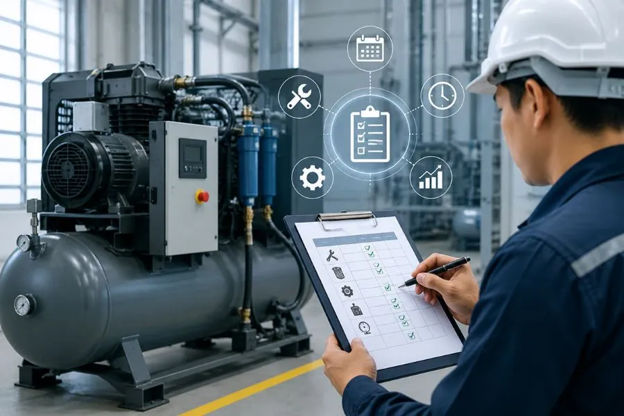 air-compressor-maintenance-record-system