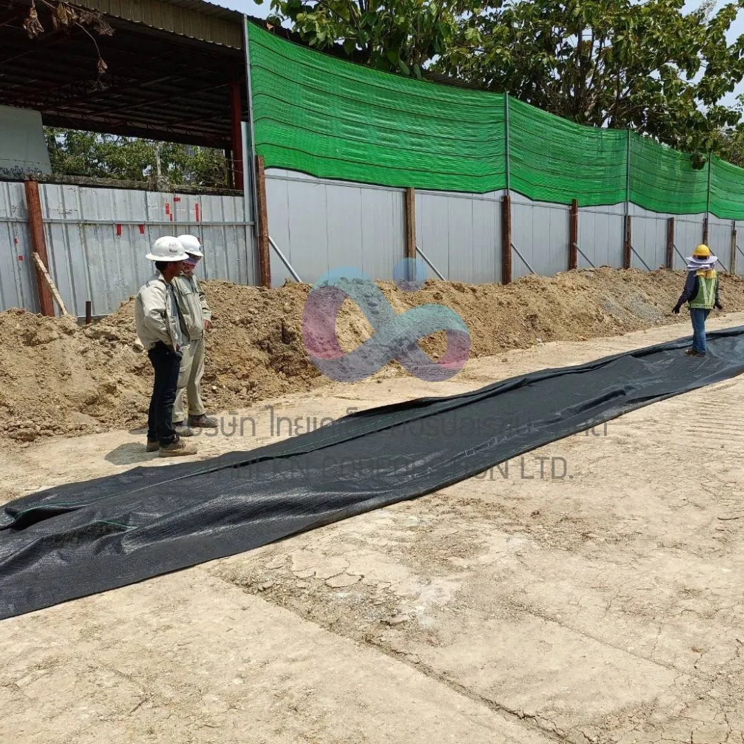 WovenGeotextileสำหรับงานโครงสร้างพื้นฐาน