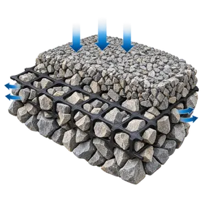 GEOGRID-Aggregate Interlock