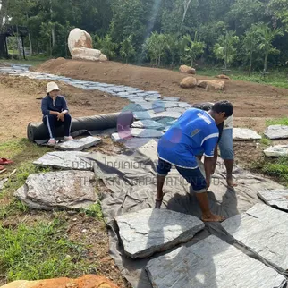 Geotextileสำหรับงานปูพื้นทางเดิน7