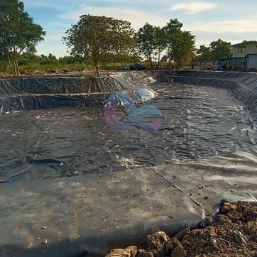 งานปูบ่อHDPE2mmสวนสัตว์คลอง63