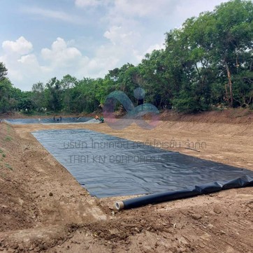 งานปูบ่อขยะHDPE2mmนครปฐม