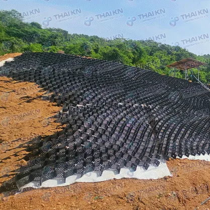 Geotextile THAIKN protect slope with Geocell 1 (Small)