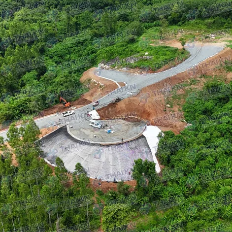 GEOCELLTHAIKNป้องกันดินสไลด์2