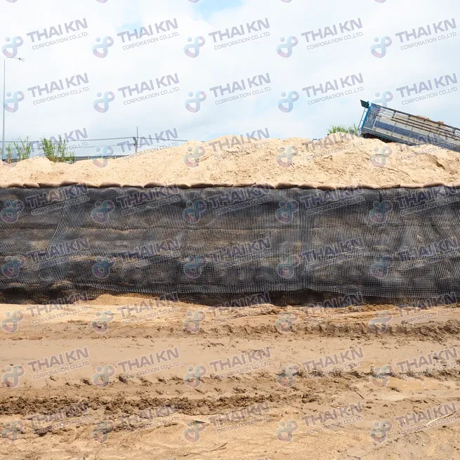 ไขความลับตาข่ายเสริมกำลังดินTHAIKN™GEOGRID3