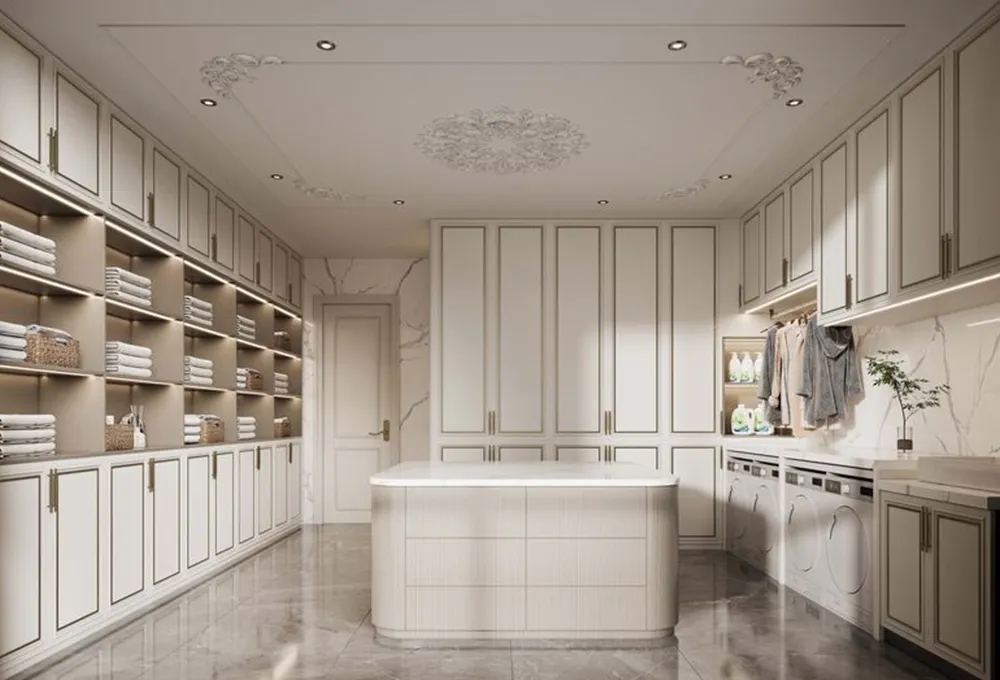 Customizable Durable Stainless Steel Laundry Cabinet Moisture Resistant - Moisture Resistant Laundry Cabinets Storage