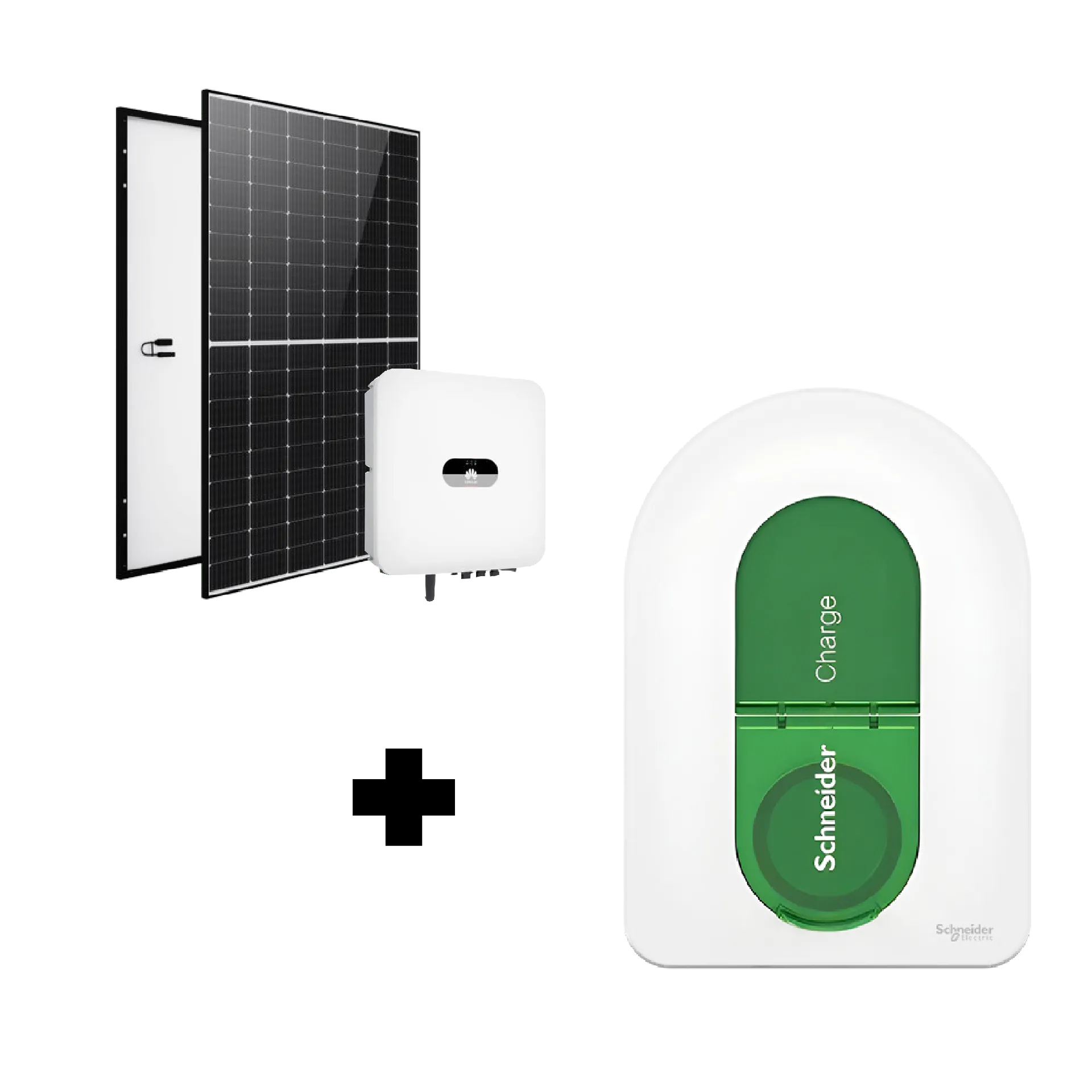 Solarcell + Schneider
