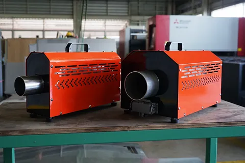 ตัวอย่างกล่องกำเนิดความร้อน(HotAirCoilHeater)