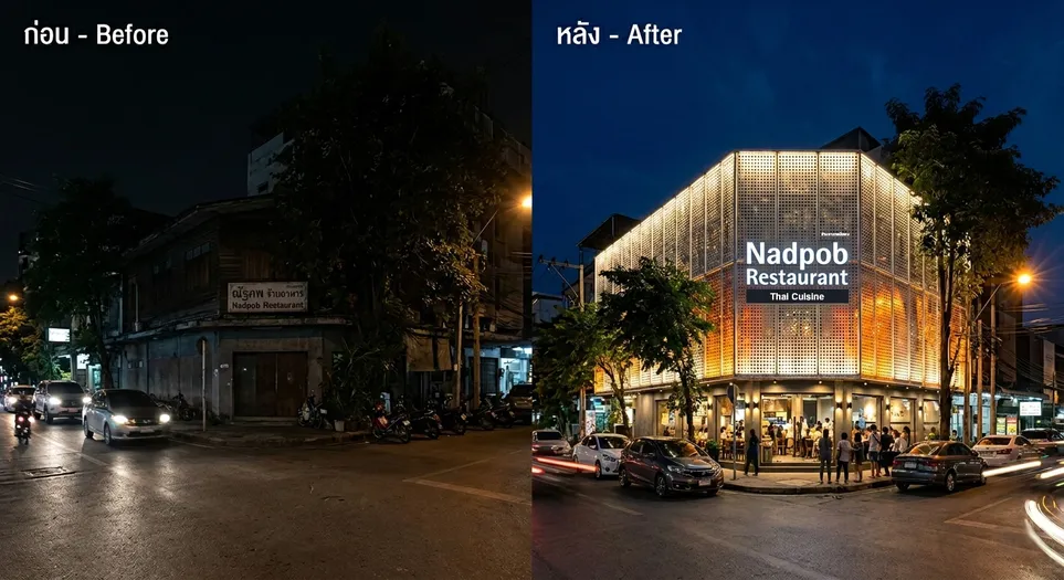 RetouchBefore-afterfacadesignage