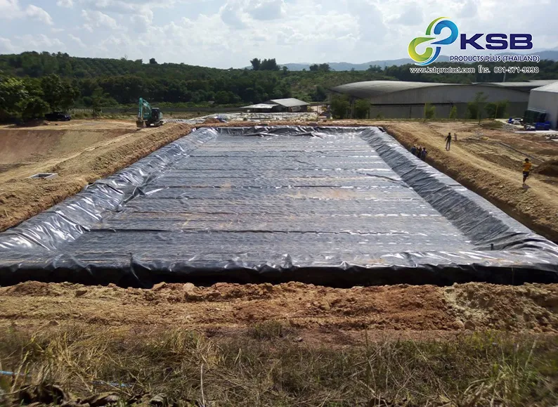 คลุมบ่อไบโอแก๊สHDPEGEOMEMBRANE1