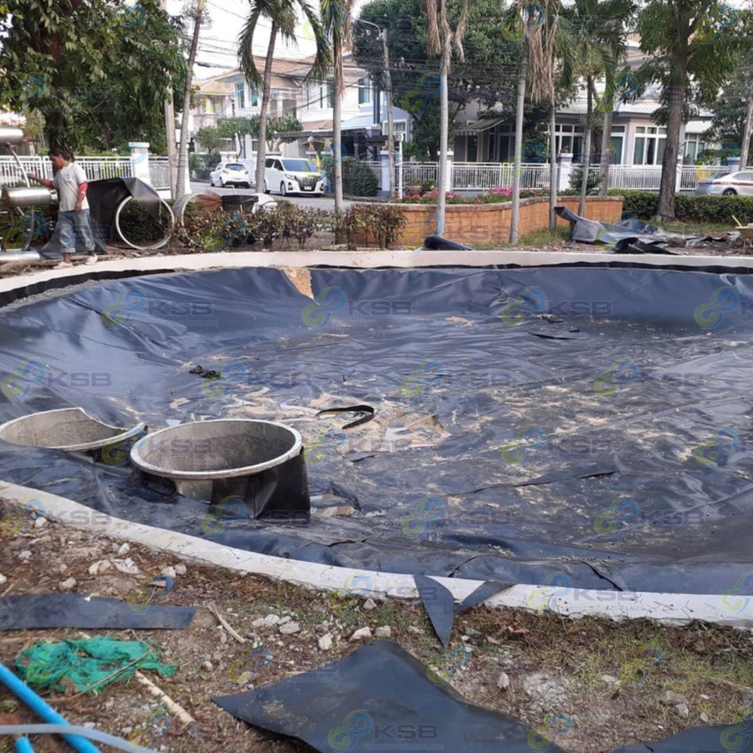งานปูบ่อHDPE1mmกรุงเทพ2