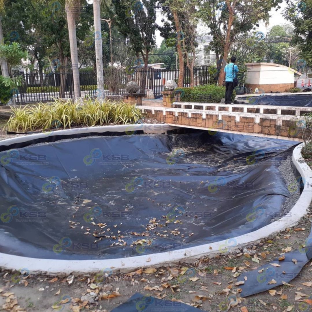งานปูบ่อHDPE1mmกรุงเทพ3