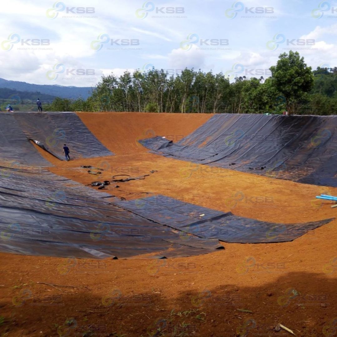 งานปูบ่อHDPE1mmจันทบุรี