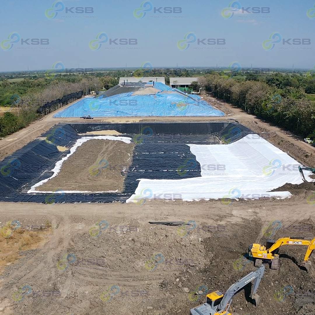 งานปูบ่อHDPE2mmบ่อขยะอุทัย3