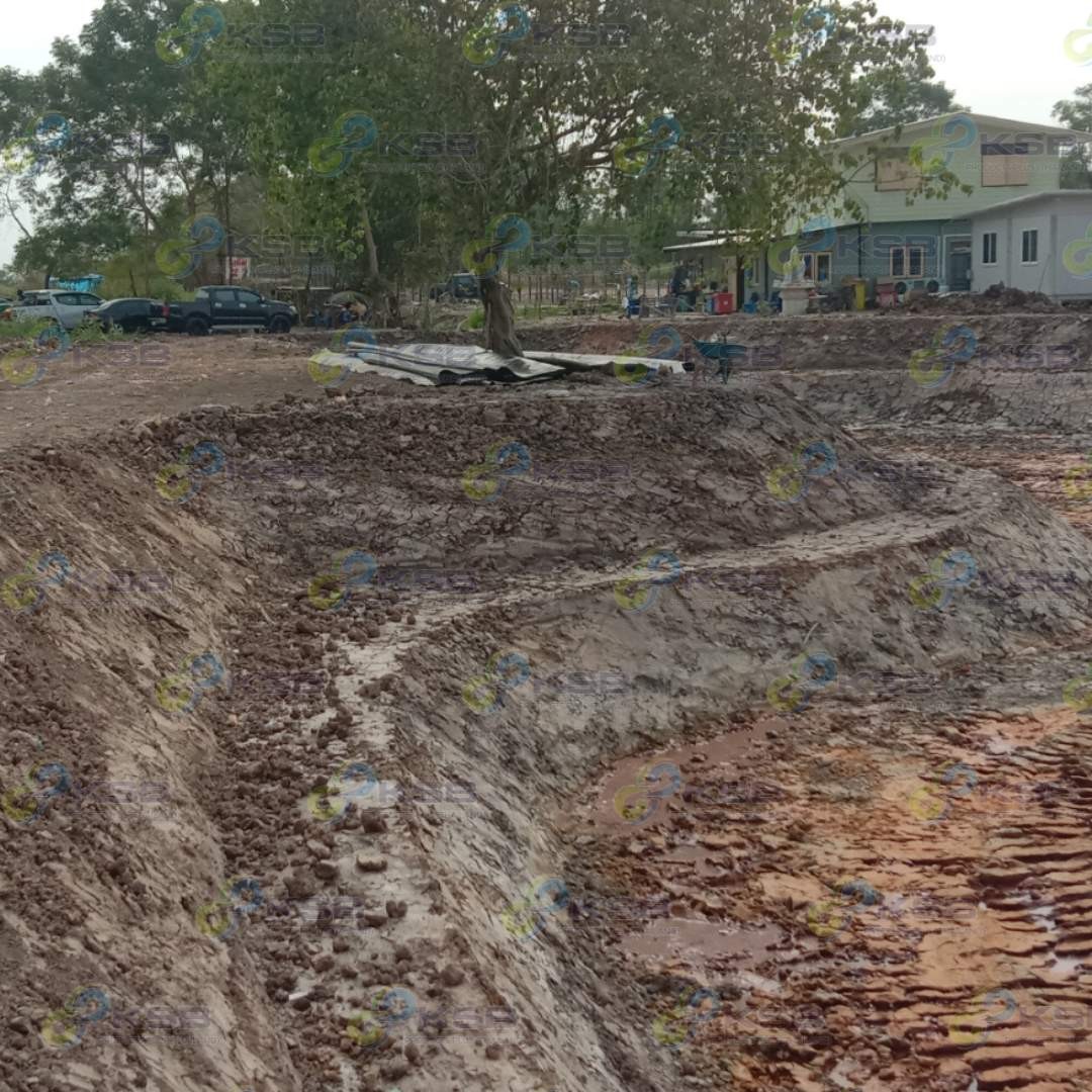 งานปูบ่อHDPE2mmสวนสัตว์คลอง6