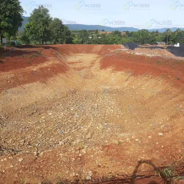 แผ่นใยสังเคราะห์สำหรับงานป้องกันHDPEฉีกขาด16