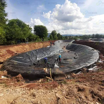 แผ่นใยสังเคราะห์สำหรับงานป้องกันHDPEฉีกขาด18