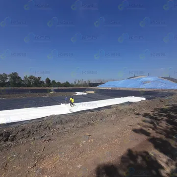 แผ่นใยสังเคราะห์สำหรับงานป้องกันHDPEฉีกขาด25