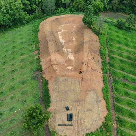 Installation-HDPE-1.0mm-GEOTEXTILE-GT200-4800sqm 2