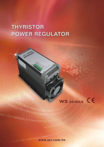 W5Series-ThyristorPowerRegulator-EnglishCatalog