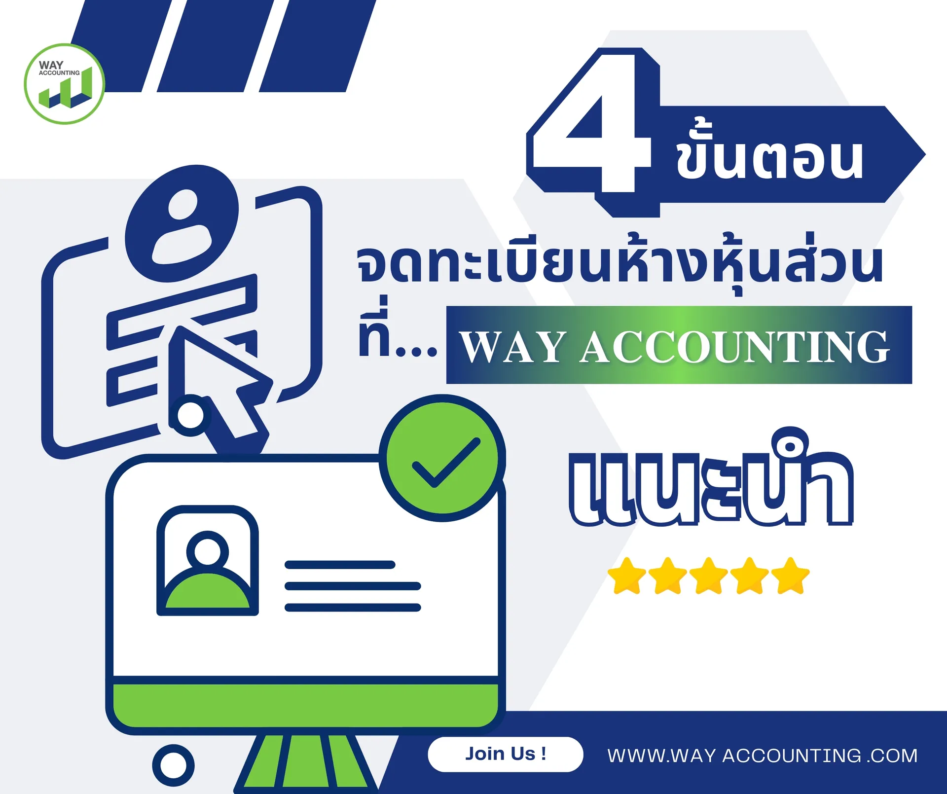 คอนเท้นท์ลงเว็บเวย์แอค