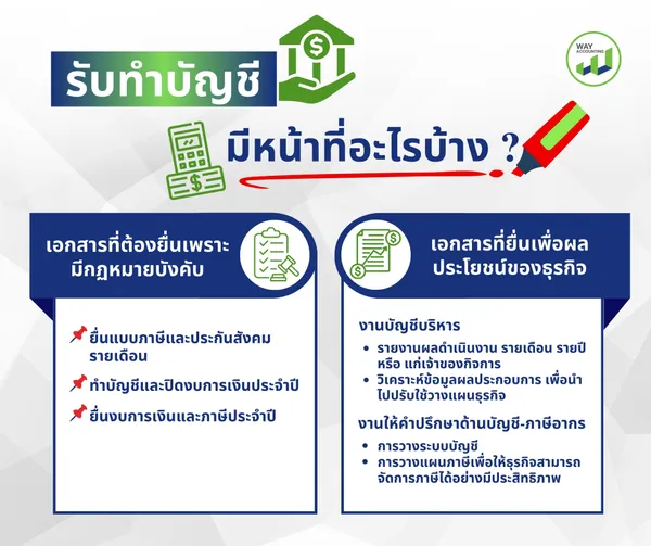4รับทำบัญชีมีหน้าที่อะไรบ้าง