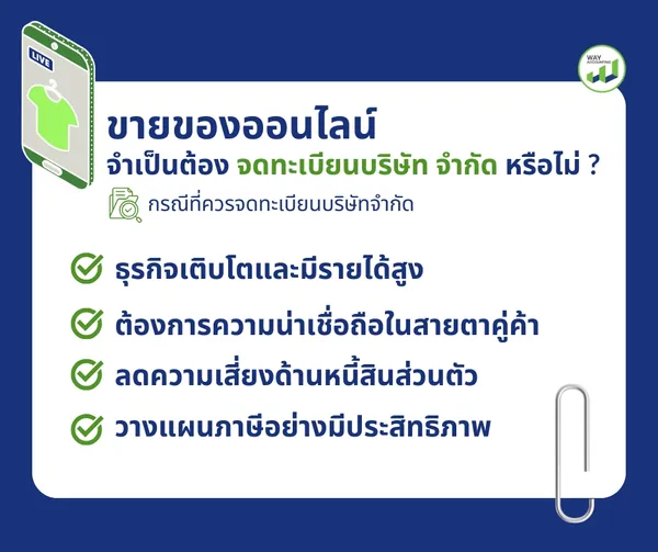 c-23ขายของออนไลน์จำเป็นต้องจดทะเบียนบริษัทจำกัดหรือไม่