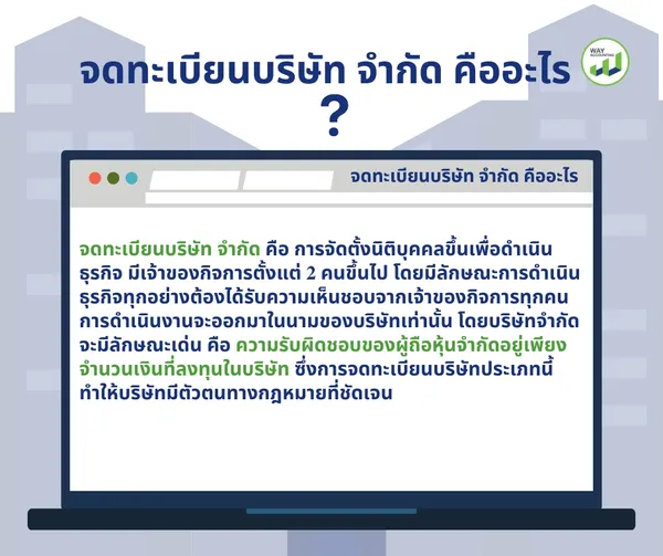 c-23จดทะเบียนบริษัทจำกัดคืออะไร