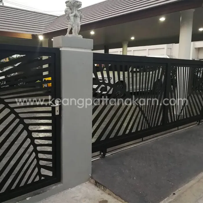 ประตูรั้ว-CNC-Iron-Gate-(5)
