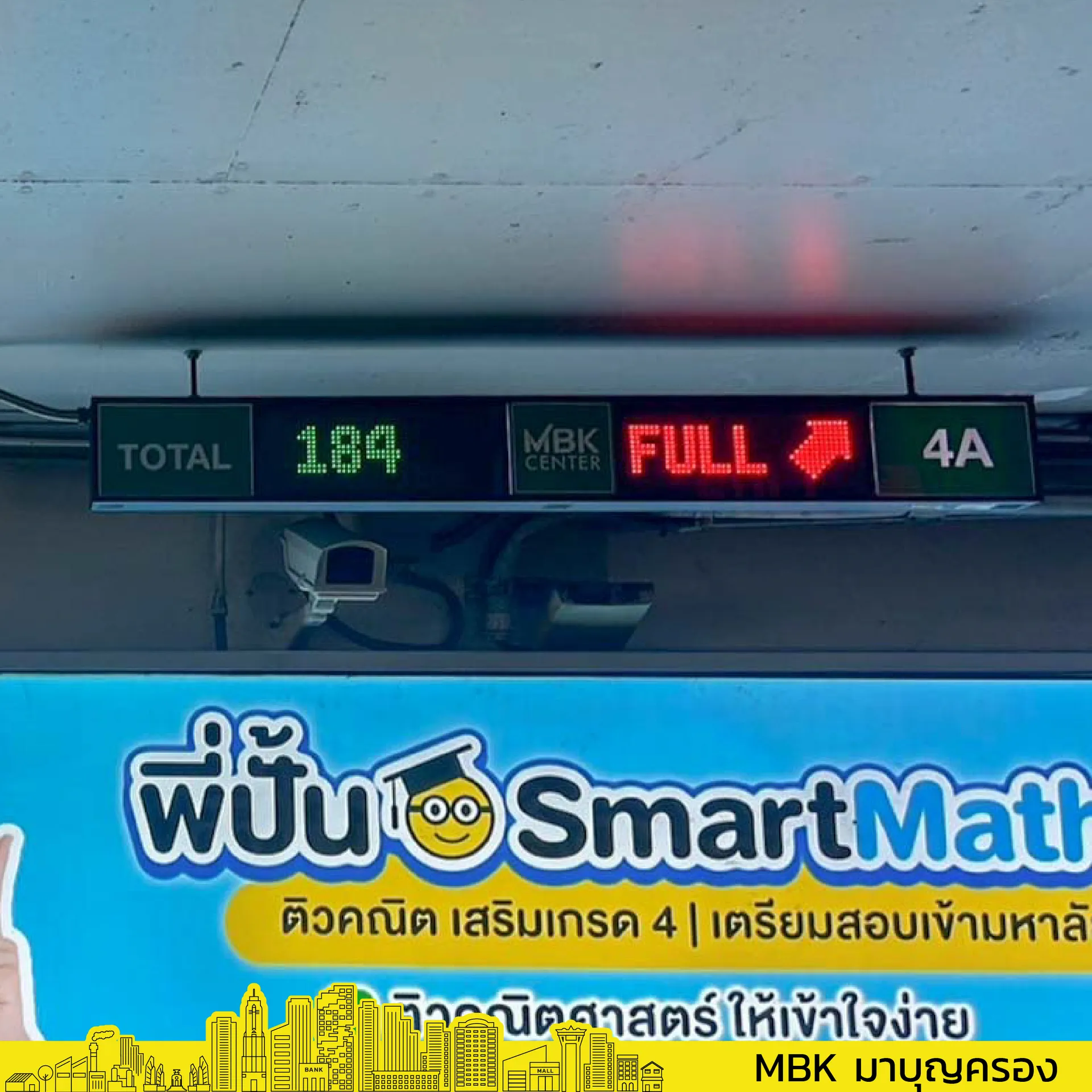 ระบบแนะนำช่องจอดMBKมาบุญครอง
