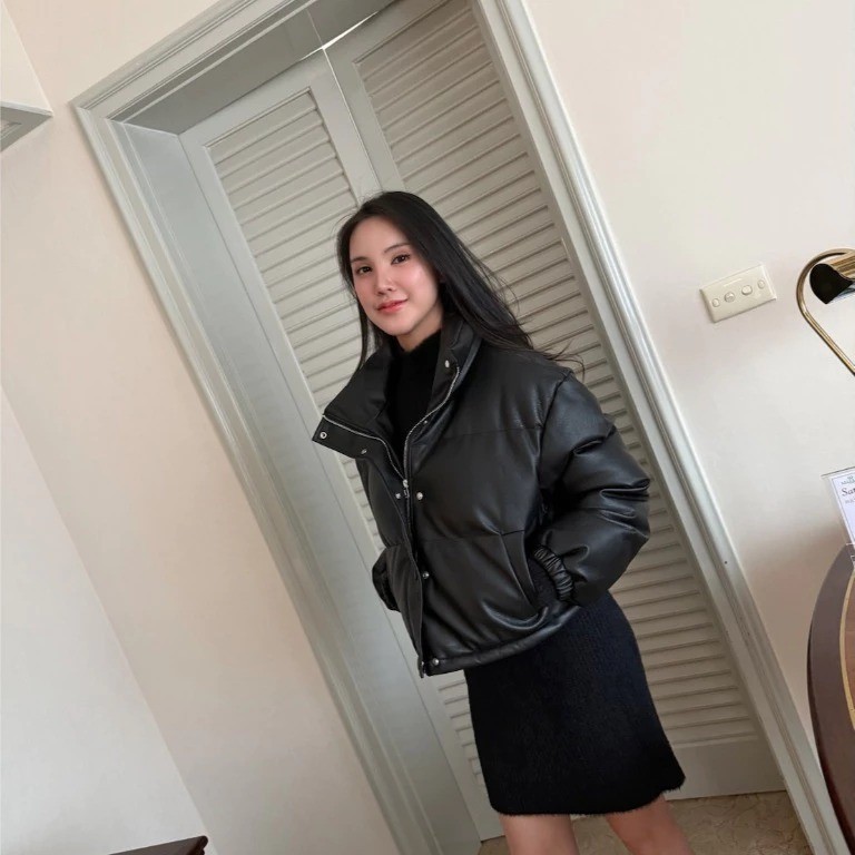 Leatherdyercropดำ