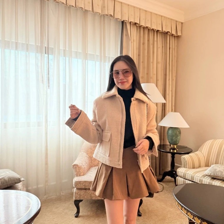 Minimalwooljacketครีม