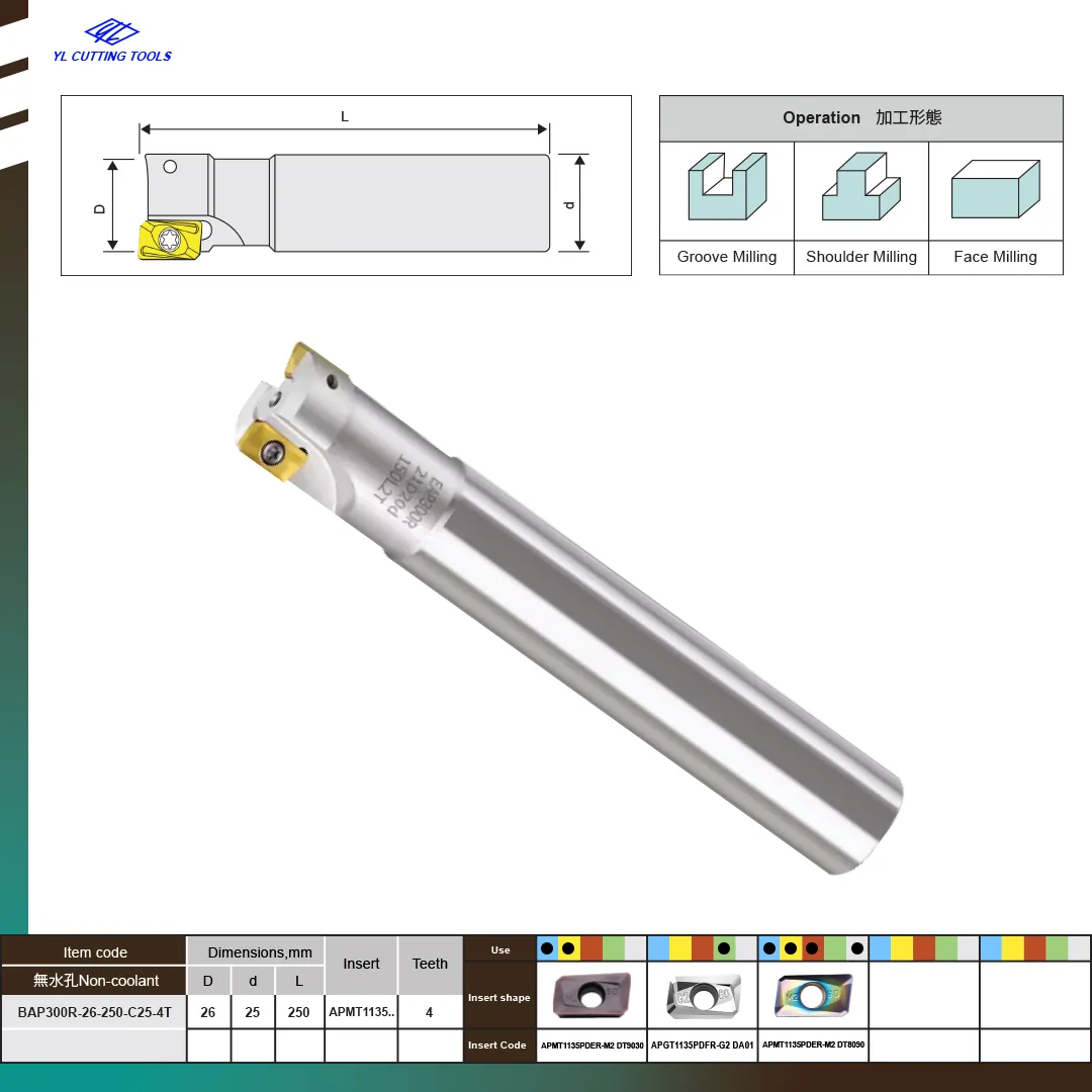 BAP300R-26-250-C25-4T