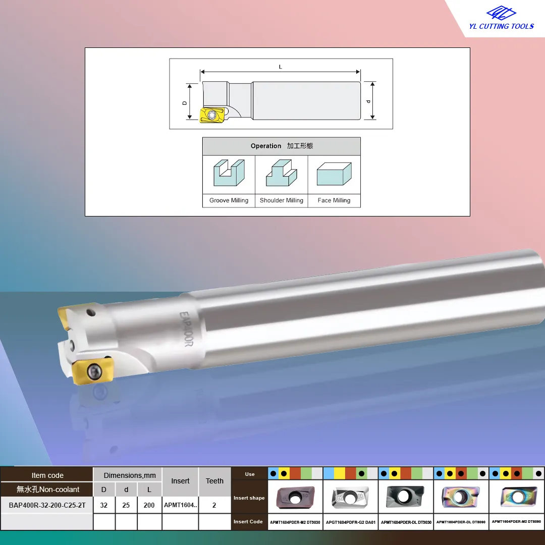 BAP400R-32-200-C25-2T