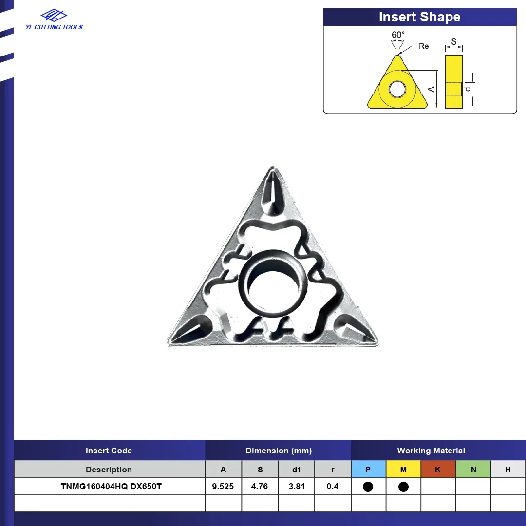 TNMG160404HQDX650T