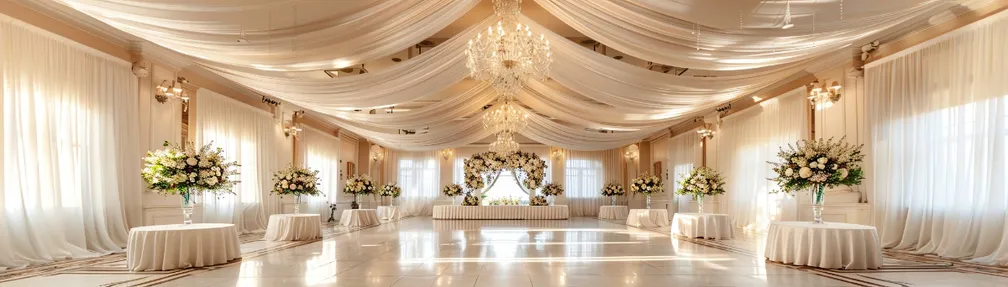 สถานที่จัดงานแต่งงานช่วงเย็นในสมุทรปราการ ครบพิธีและงานเลี้ยง