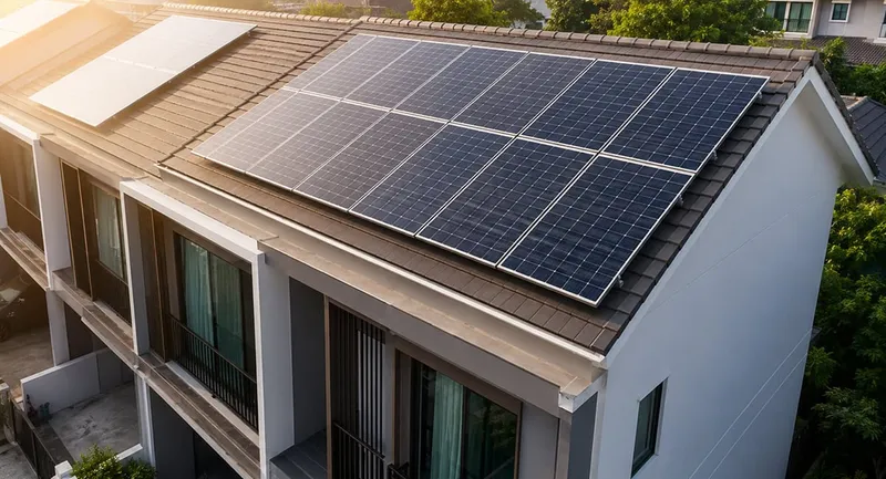 ติดโซล่าเซลล์บ้านทาวน์โฮมขนาดเท่าไหร่ดี แนะนำระบบ 3kW และ 5kW สำหรับครอบครัวยุคใหม่