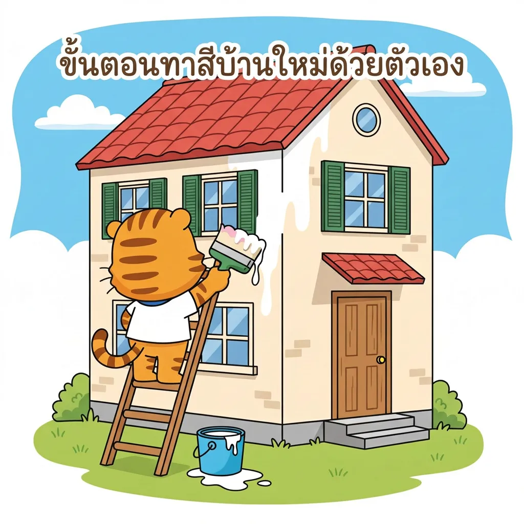 ช่างเสือทาสีบ้านใหม่01