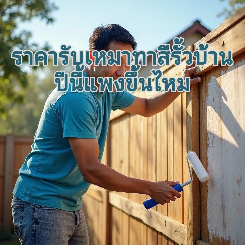 ราคาทาสีรั้ว04