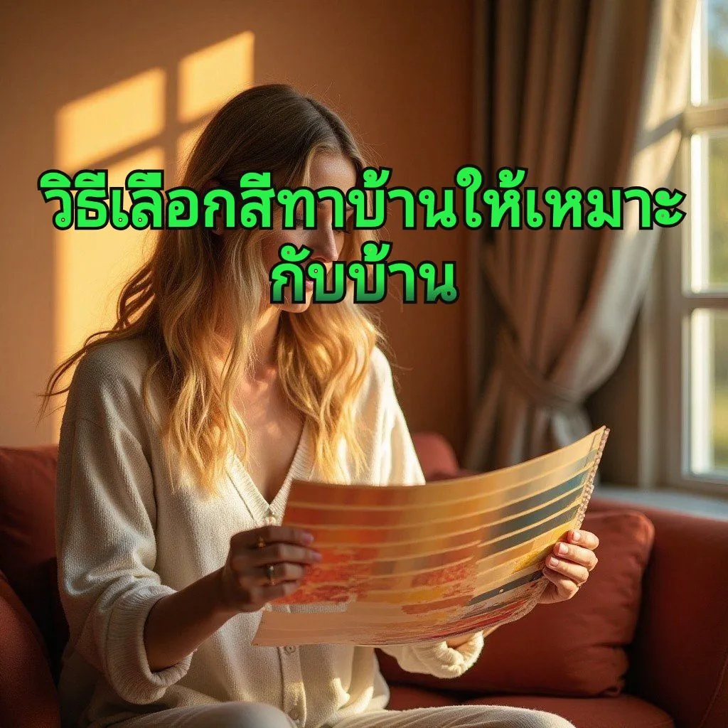 วิธีเลือกสีทาบ้านให้เหมาะกับบ้าน04