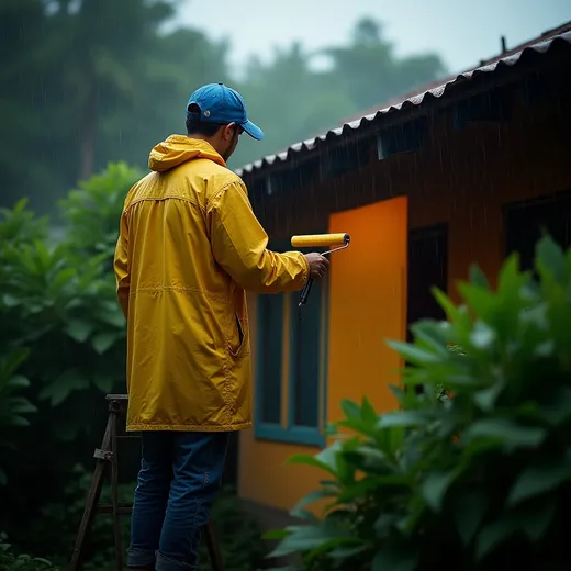 ทาสีฝนตก