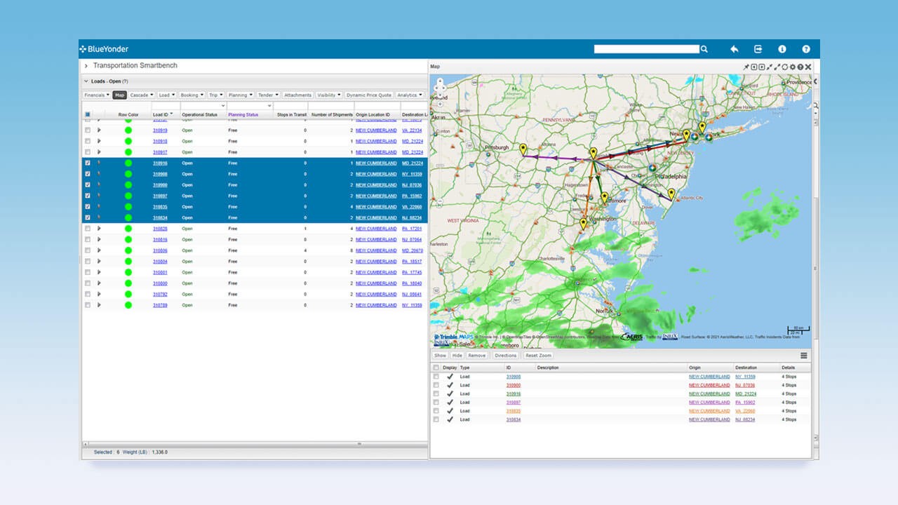 JDA Transportation Management