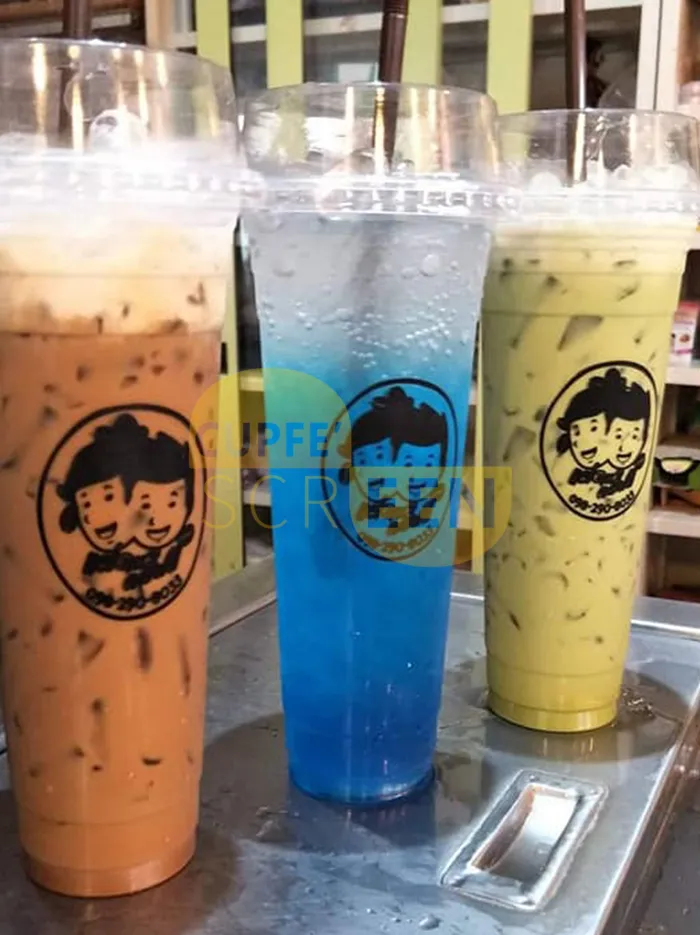 แก้วยีราฟ 22 oz ร้านแฝดคูณสอง