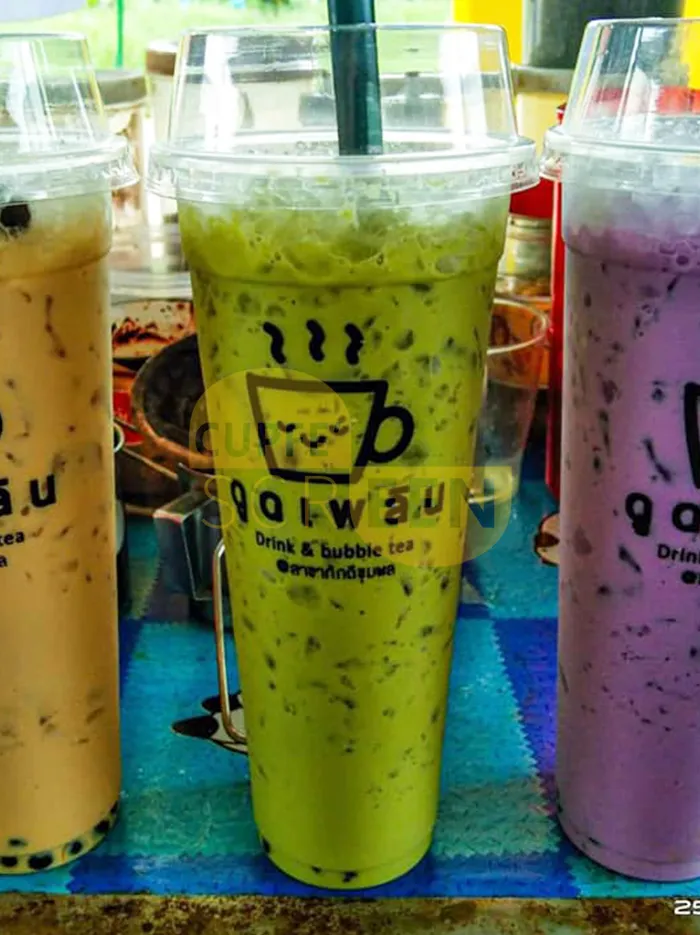 แก้วยีราฟ 28 oz ร้านดูดเพลิน