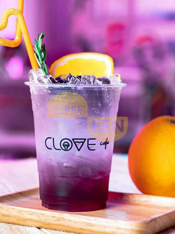 แก้ว PET 16-98 ร้าน Clove café