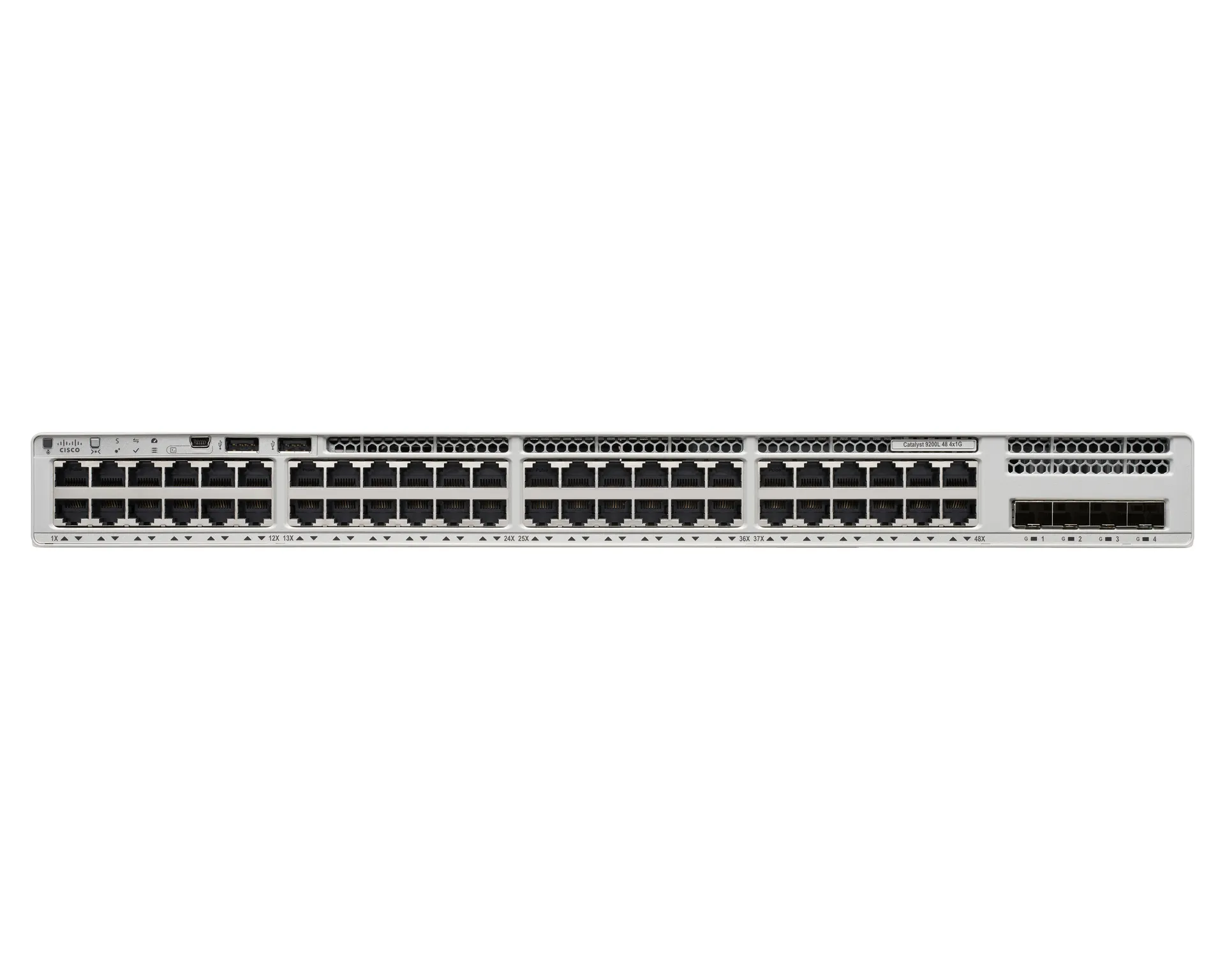 C9200L-48T-4G-cisco-catalyst-9200-series-switch-48-ports-data-and-4x-1g-fixed-uplinks-switch-front-straight-kt36036