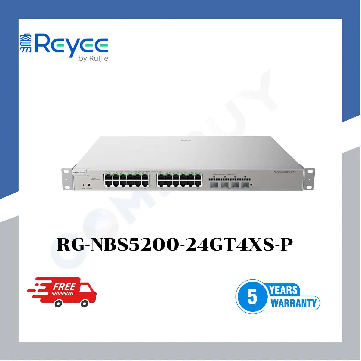 RG-NBS5200-24GT4XS-P
