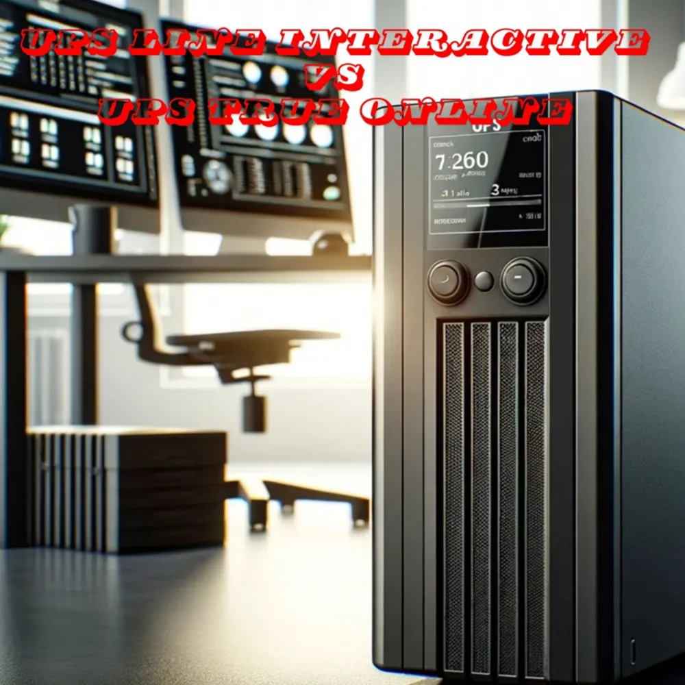 เครื่องสำรองไฟฟ้า(UPS)
